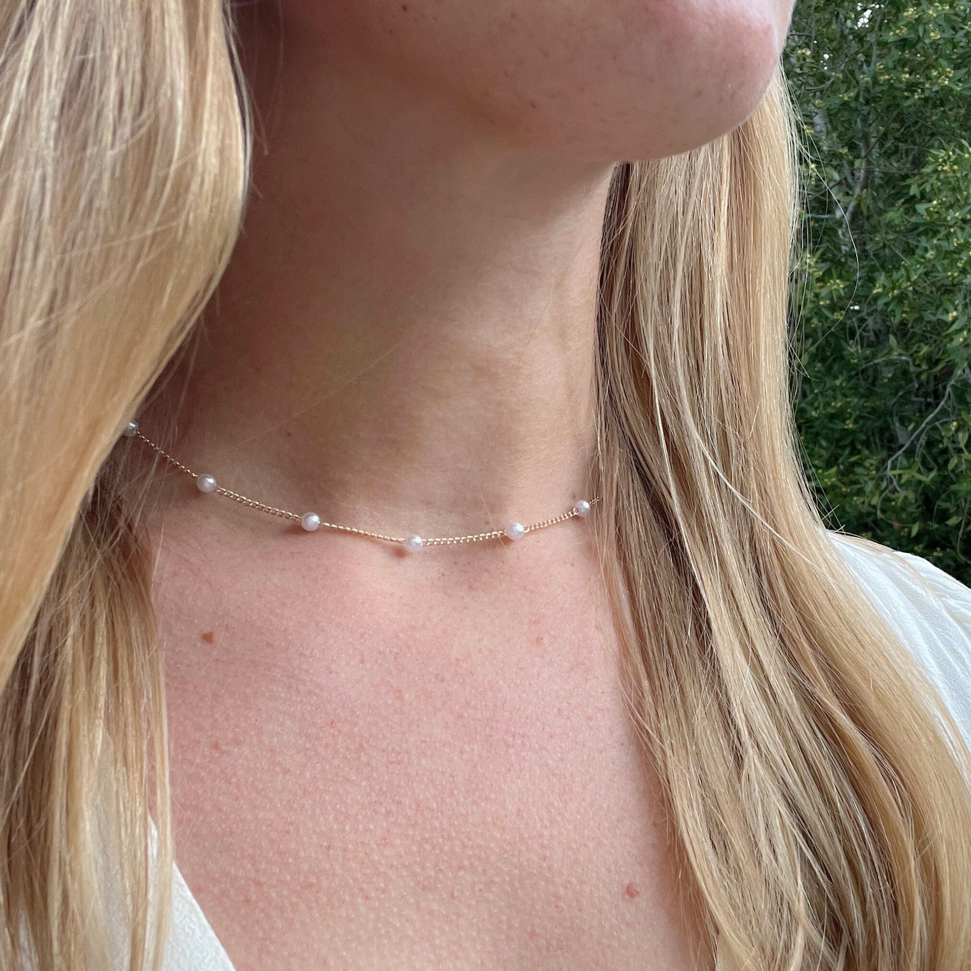 Petit Trianon Pearl Choker Chain